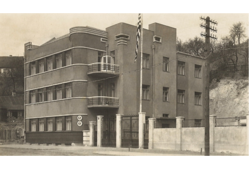 Namas, kurį Mykolas Devenis įsigijo 1936 m. Kaunas, V. Putvinskio g. 68