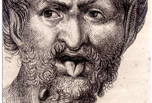 Gotlibas Kislingas, Jonas Rustemas. Korta: Satyras. 1815. Popierius. Lietuvos nacionalinis dailės muziejus, LNDM G 21856. Paskelbta www.limis.lt